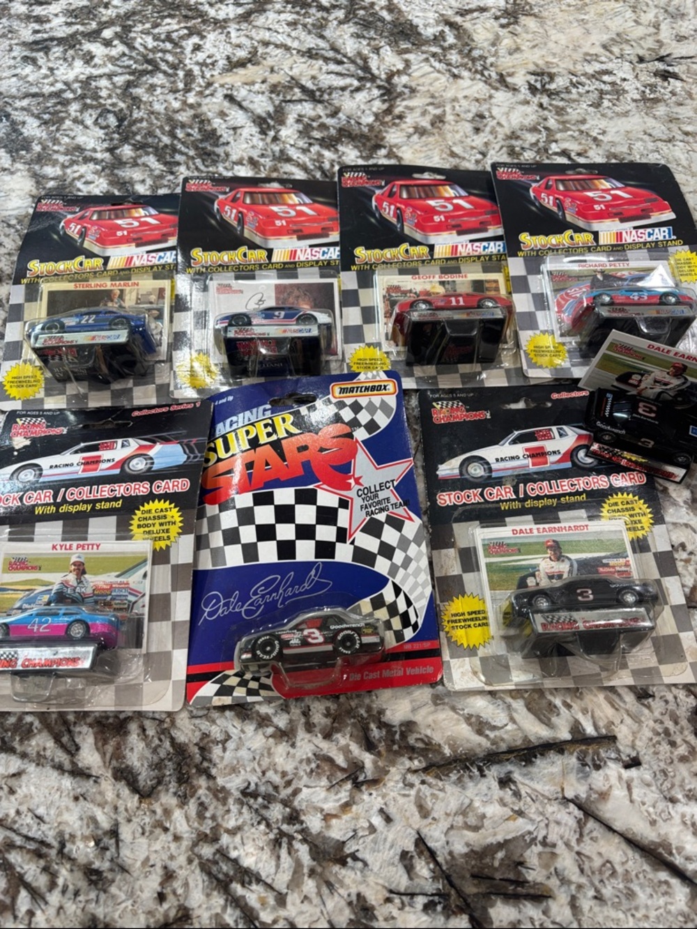 Vintage NASCAR Die-Cast Stock Cars